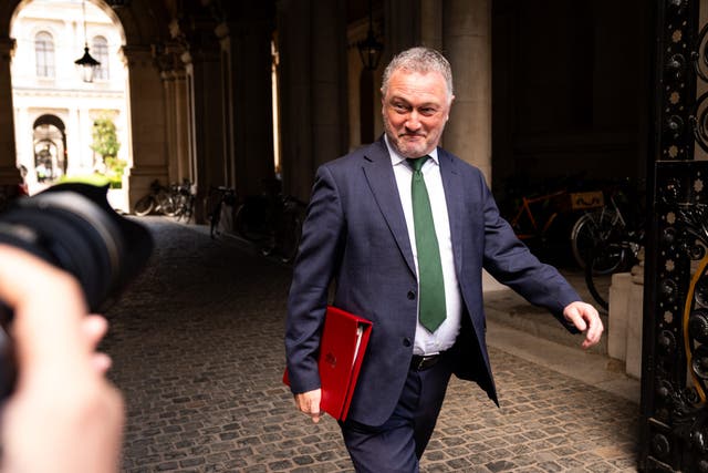 Mr Reed was appearing on Sky News on Thursday. (Aaron Chown/PA)