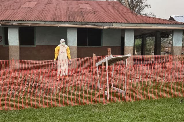 <p>An Ebola treatment centre in the remote Bulape Health Zone, Kasaï province</p>