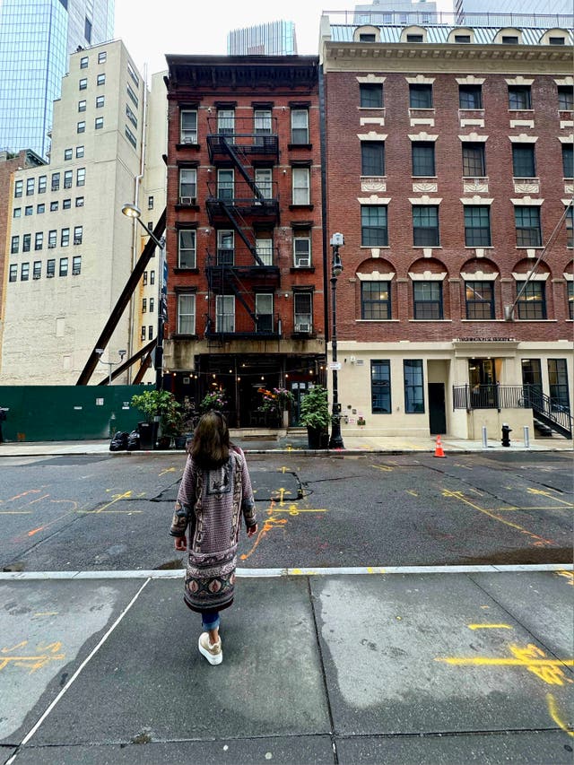 <p>Downtown Community House at 105–107 Washington Street and the tenement at 109</p>
