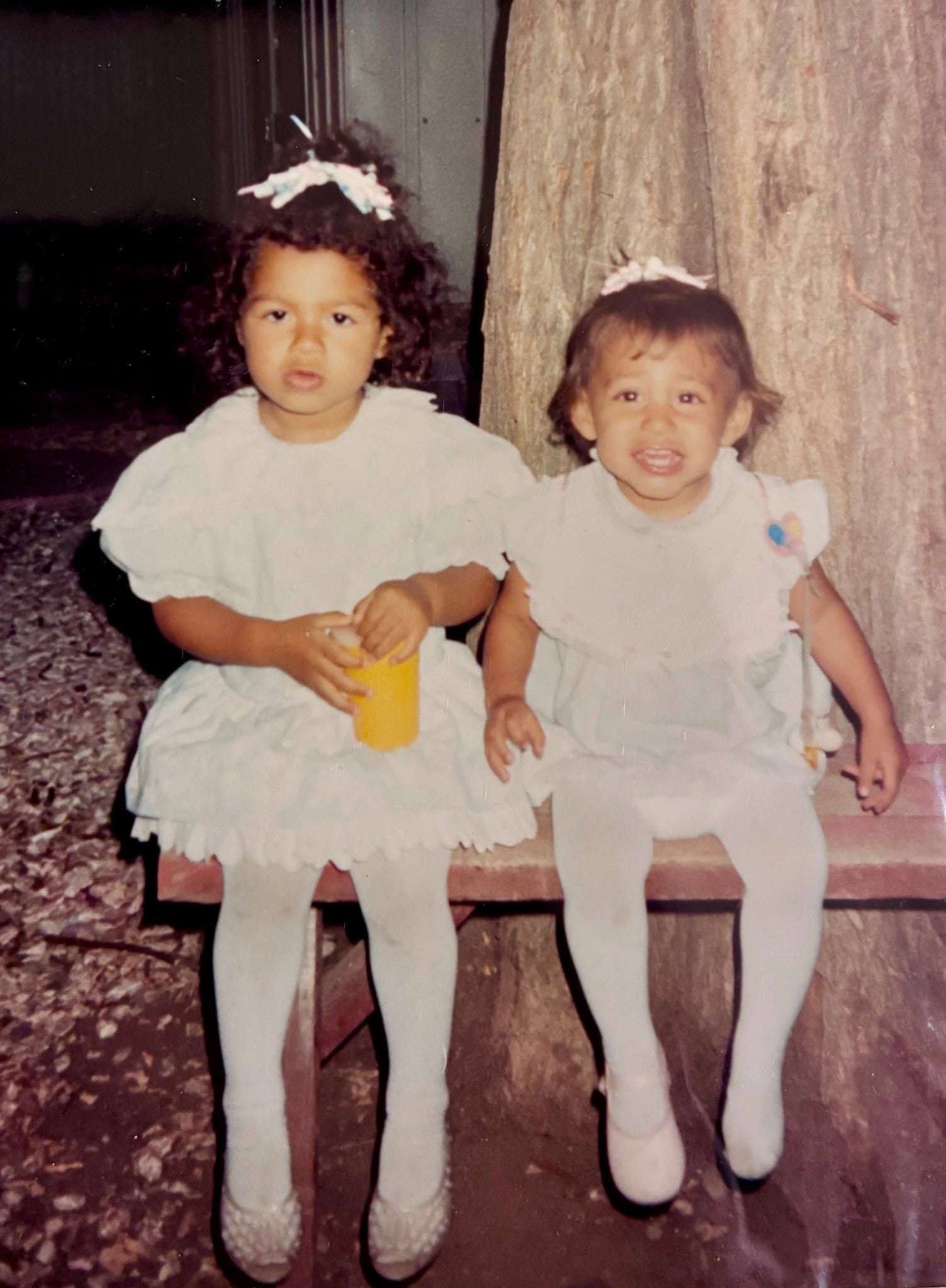 Two days after their mother’s body had been found in Arizona, the baby girls were found 150 miles away, abandoned at a park in Oxnard, California. They were later adopted