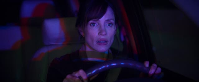 <p>Jessica Chastain in Apple TV+'s The Savant</p>