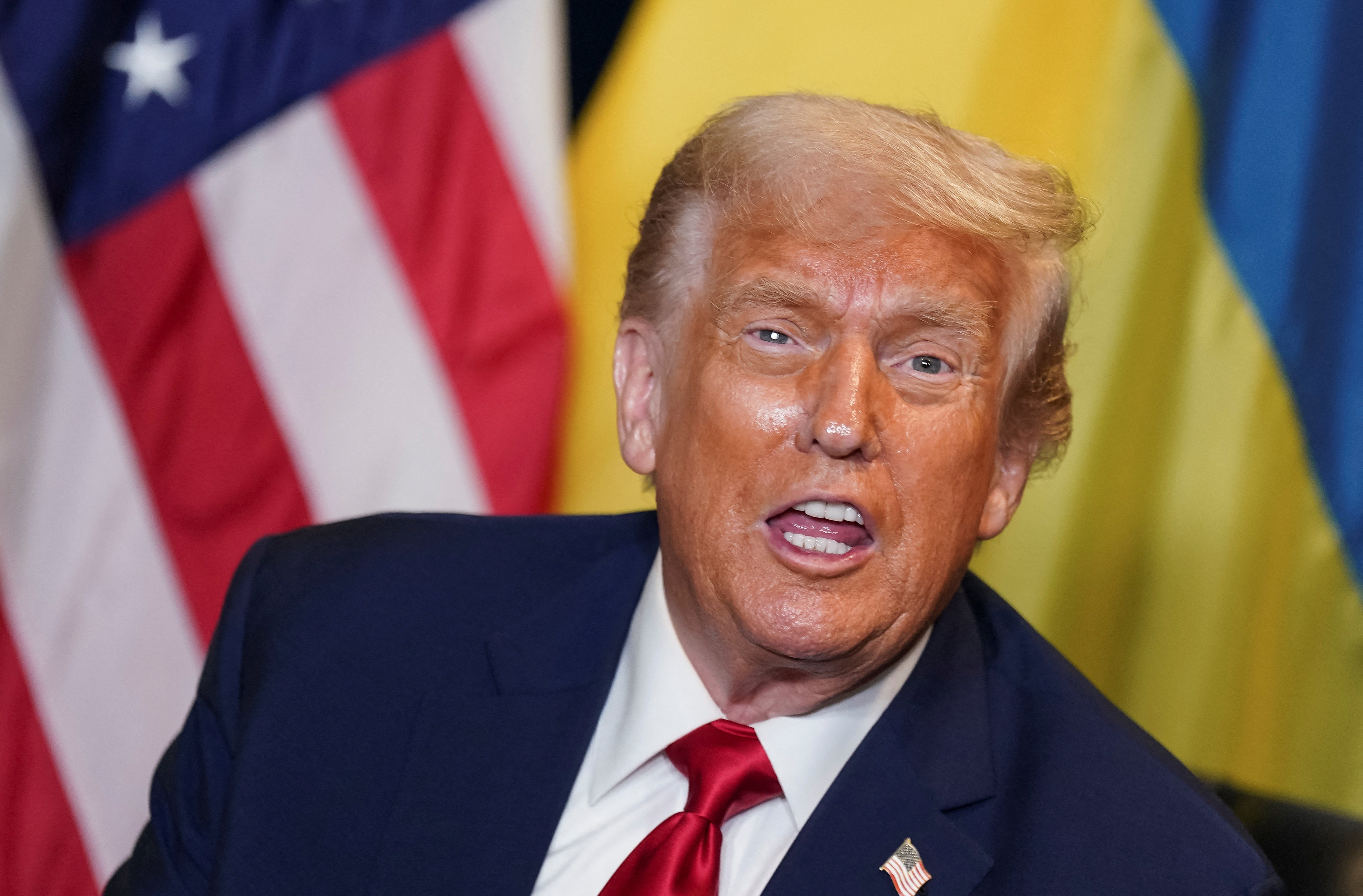 <p>The US president continues to grow impatient with Putin’s refusal to work towards peace</p>