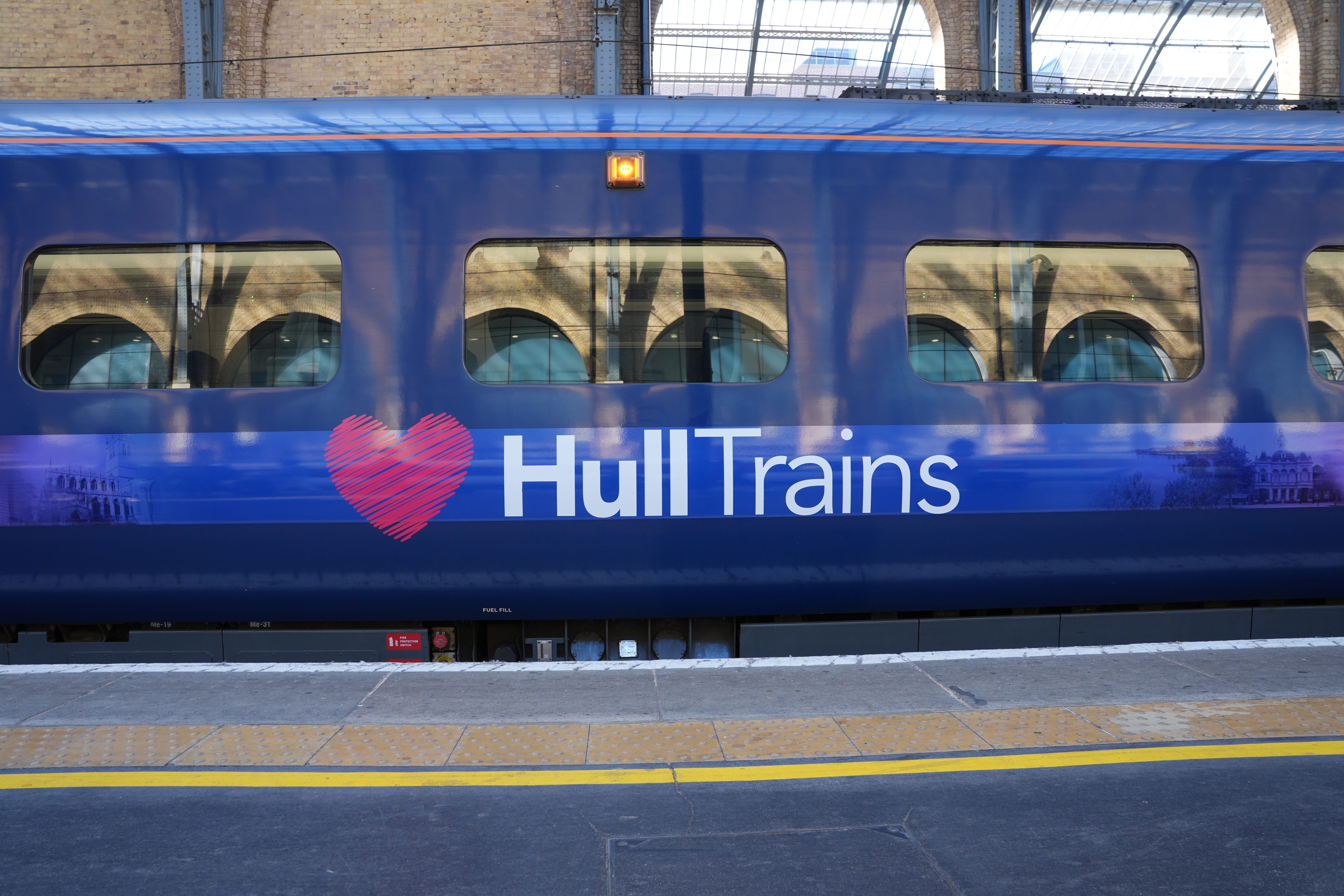The strike is affecting workers on Hull Trains (Yui Mok/PA)