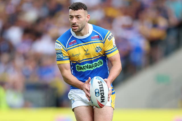 Jake Connor has revelled in his unlikely role as Leeds’ half-back star (Nigel French/PA)