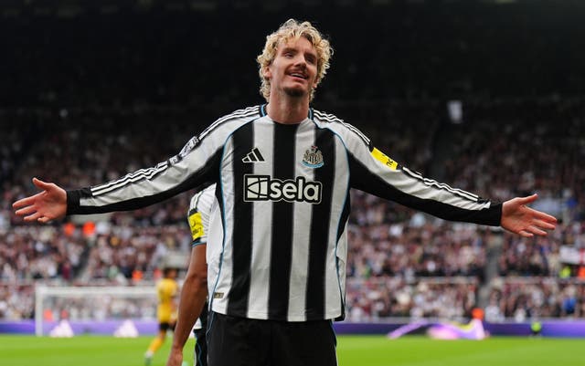 <p>Nick Woltemade is Newcastle’s new record signing (Owen Humphreys/PA)</p>