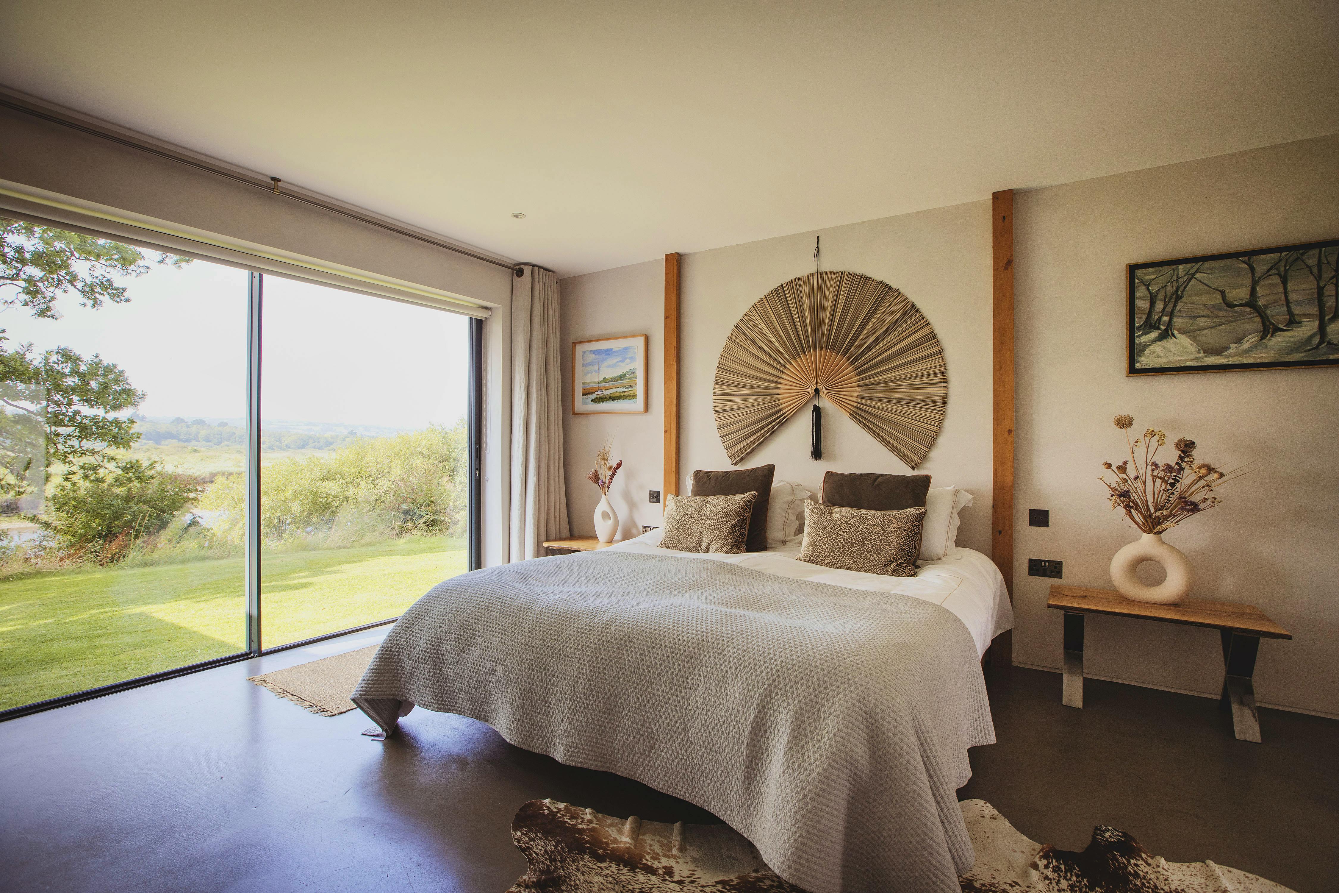 Wake up to countryside views at Otter’s Holt