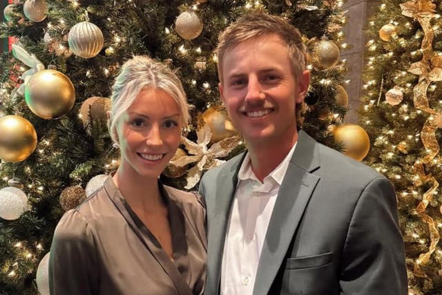 <p>Makena White and Jake Knapp</p>