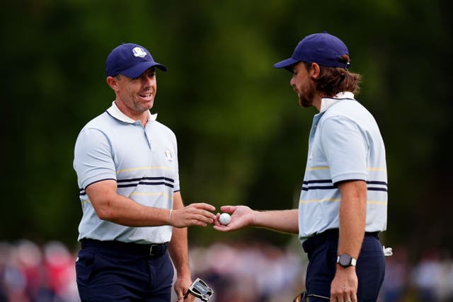 Europe made the early running at the Ryder Cup (Mike Egerton/PA)