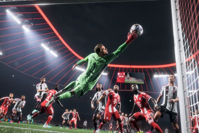 <p>Bayern Munich's Allianz Arena returns to the game</p>