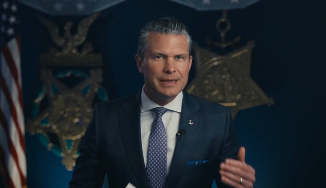 <p>Secretary of War Pete Hegseth says that soldiers who fought at Wounded Knee in 1890 will be allowed to keep their Medals of Honor in a video posted to social media on Thursday, September 25, 2025</p>