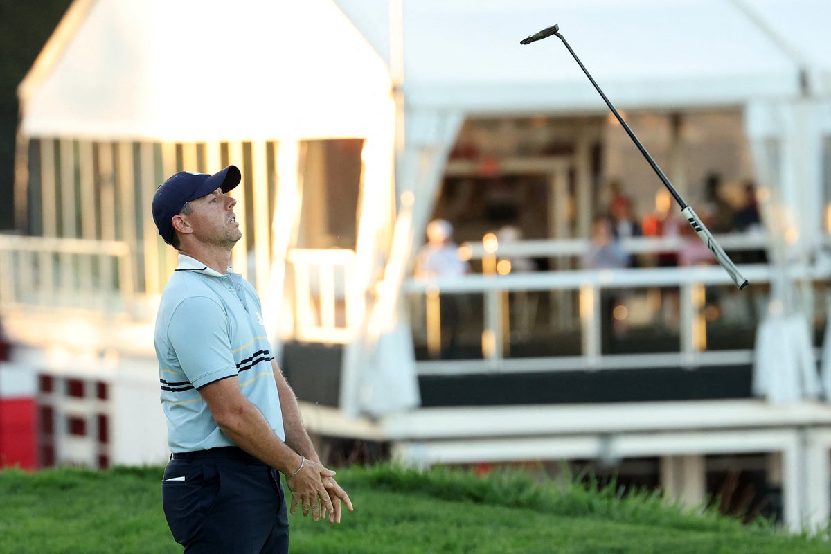 Rory McIlroy fluffs his history moment but Europe have seized control of the Ryder Cup