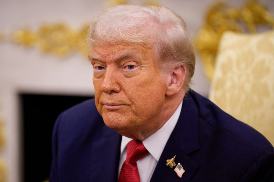 A Quinnipiac poll shows 10 percent of Republicans now disapprove of Trump, a first, though 86 percent still approve of his performance