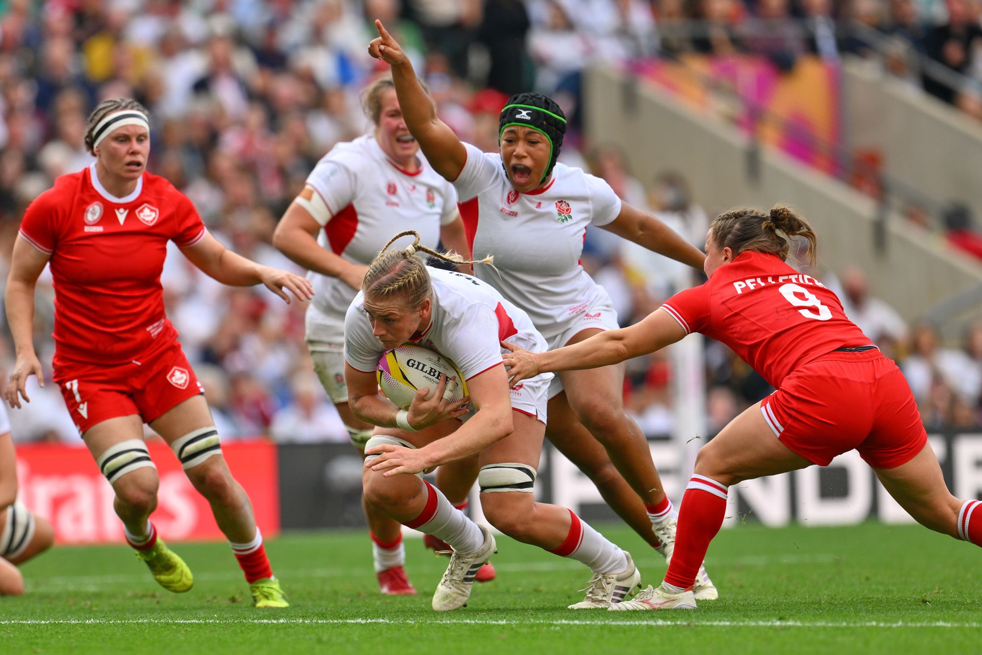 Alex Mathews marcou duas vezes para a Inglaterra