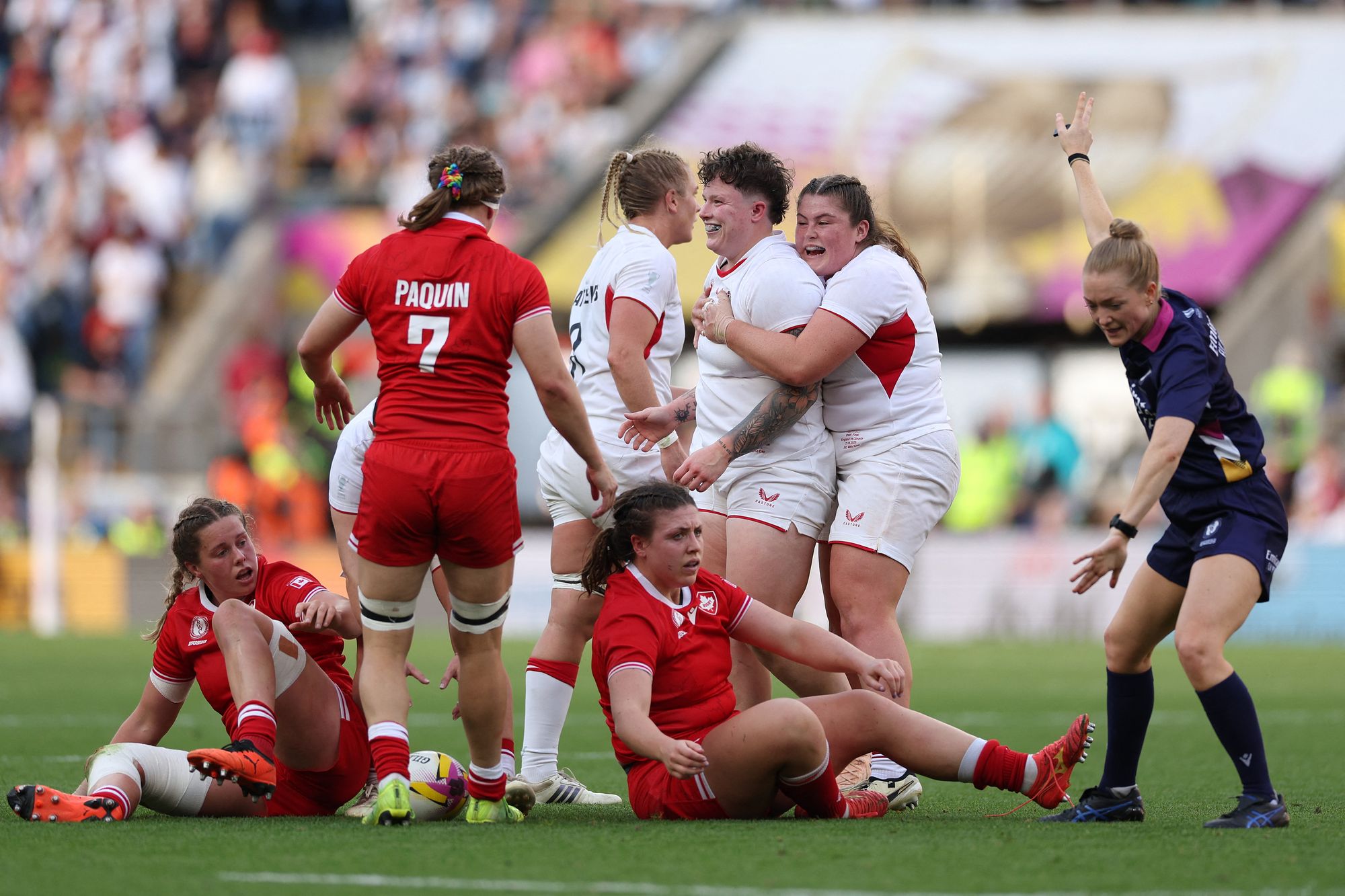 England’s physicality rocked Canada