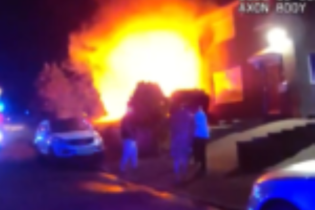 Police responded to reports of a vehicle fire in Cleggswood Avenue, Littleborough, at around 1.15am on September 6