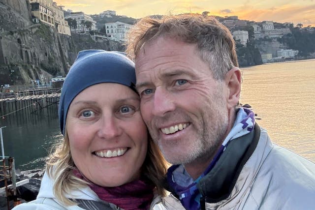 Lindsay and Craig Foreman are currently detained in Iran (Family handout/PA)