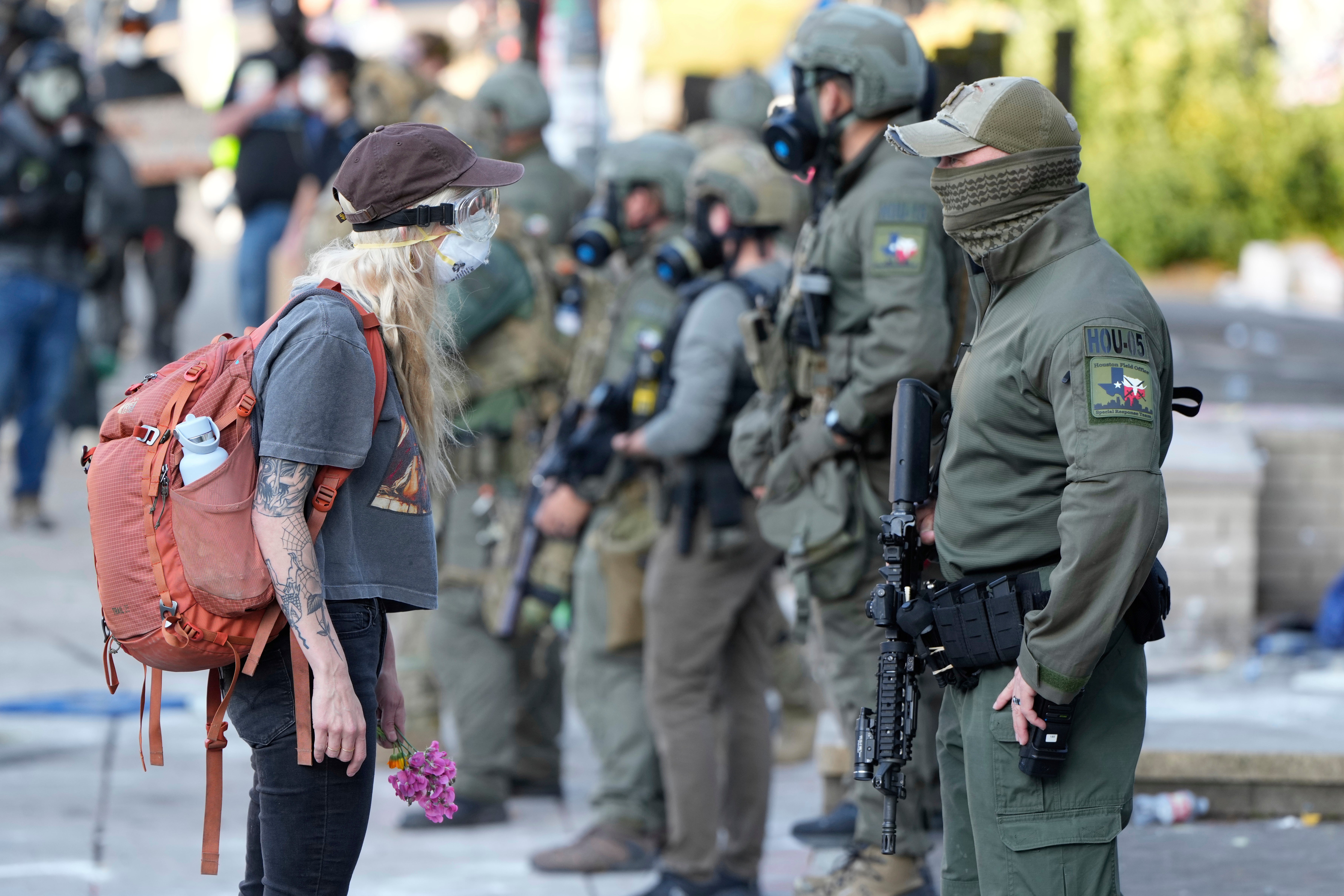 Trump did not provide a timeline or specify Saturday which troops would be deployed to Portland