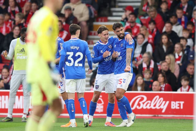 Sunderland earned a 1-0 win over Forest at the City Ground (Nigel French/PA)
