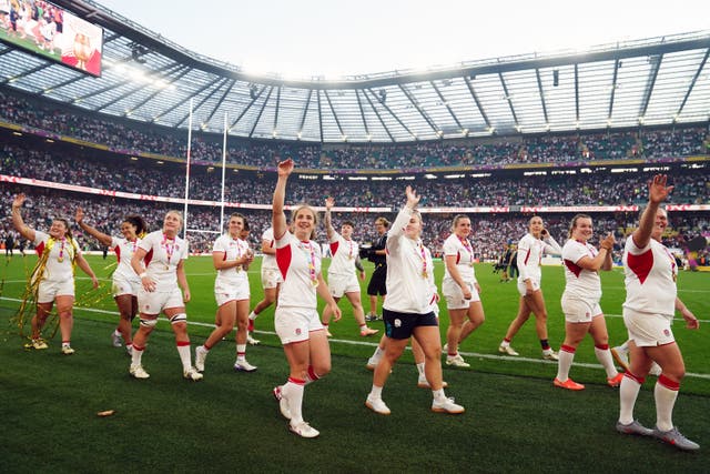 <p>England’s World Cup success stretched their winning run to 33 matches</p>