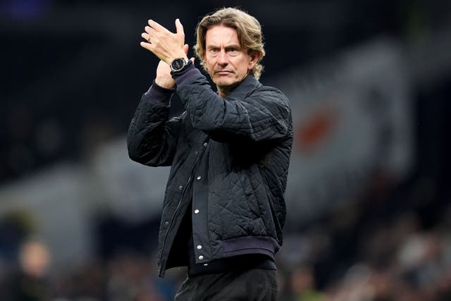 Thomas Frank’s side left it late (Adam Davy/PA)