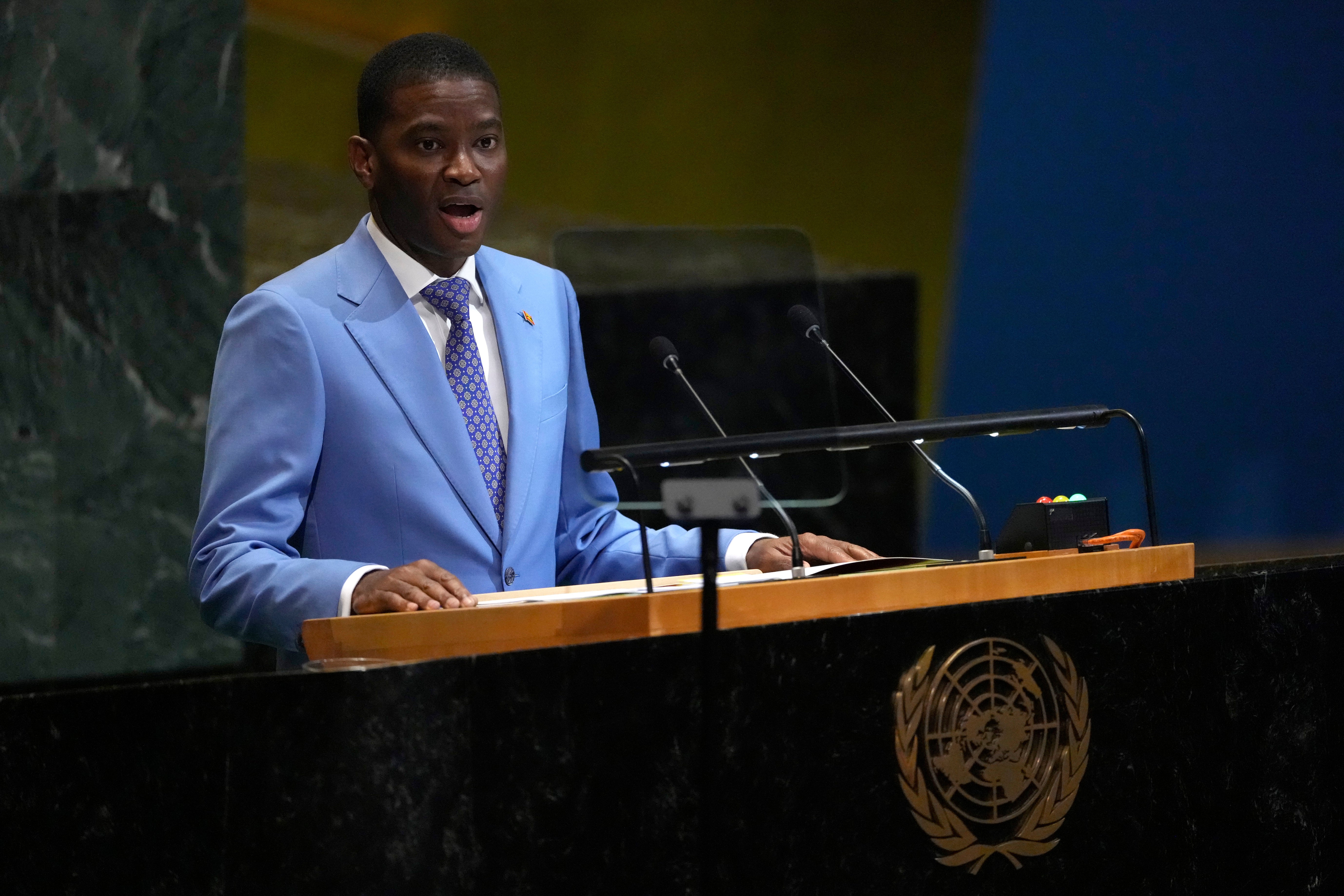 UN General Assembly Grenada
