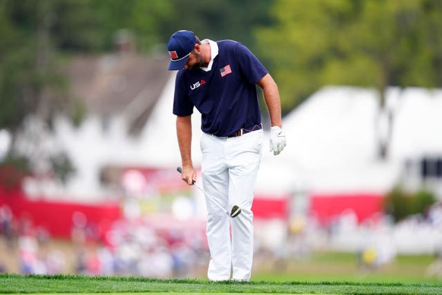 Scottie Scheffler is not having an enjoyable Ryder Cup (David Davies/PA)