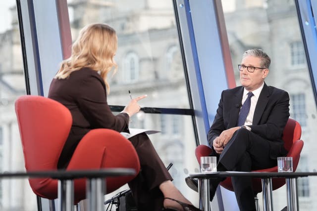 <p>Prime Minister Sir Keir Starmer was interviewed on Sunday With Laura Kuenssberg </p>