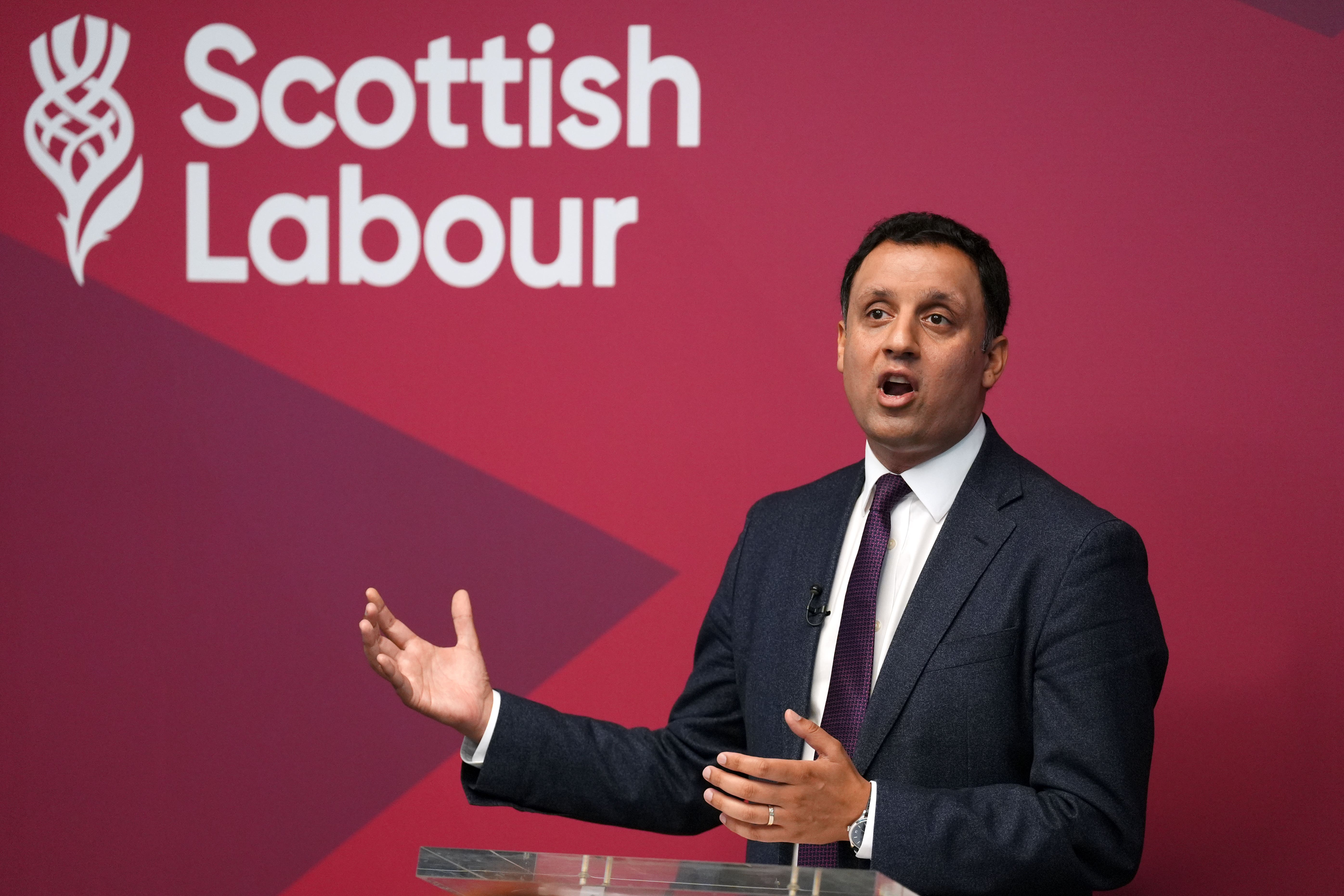 Scottish Labour leader Anas Sarwar insisted he ‘absolutely’ has confidence in Prime Minister Sir Keir Starmer (Andrew Milligan/PA)