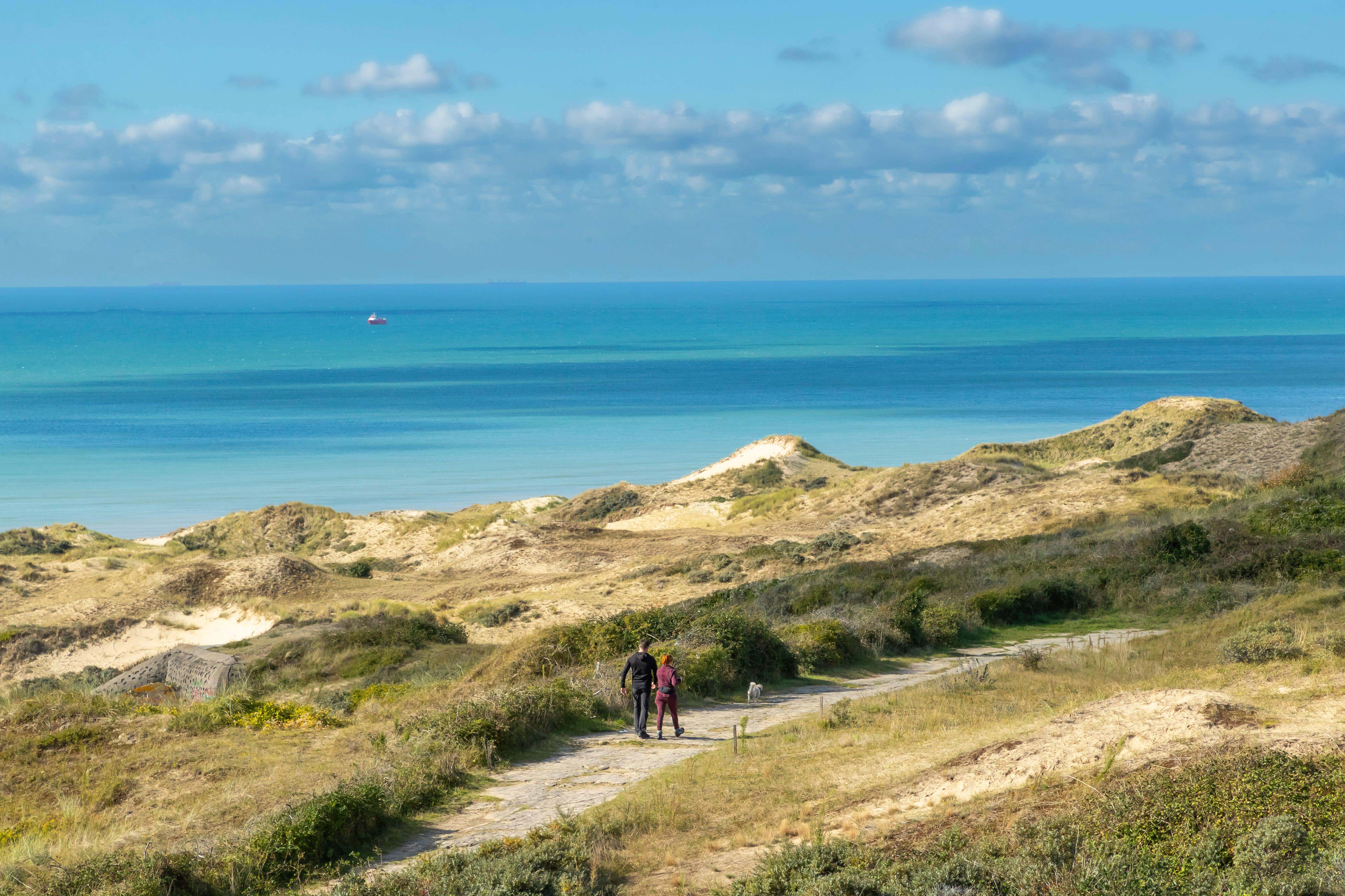 The death was reported off the coast of Saint-Etienne-au-Mont in northern France (PA)