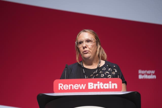 Charlotte Hennessy, whose father Jimmy was among the 97 killed in 1989 Hillsborough disaster, spoke at the Labour Party conference in Liverpool (Danny Lawson/PA)