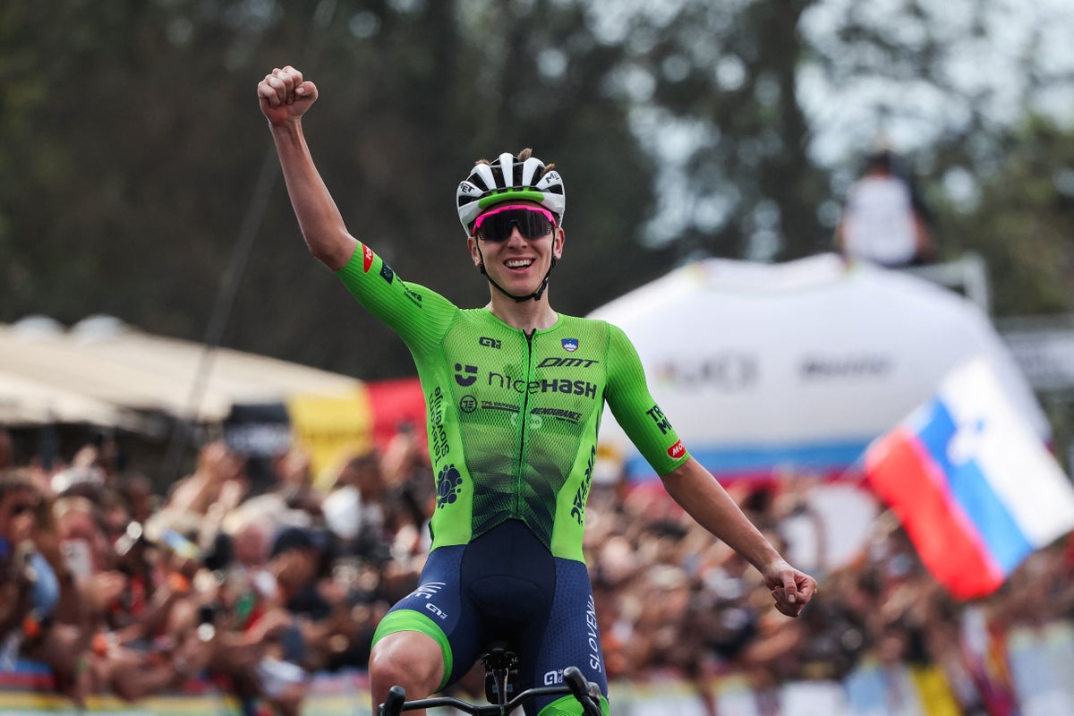 Tadej Pogacar underlines status as world’s greatest with second Road World Championships title Tadej Pogacar underlines status as world’s greatest with second Road World Championships title