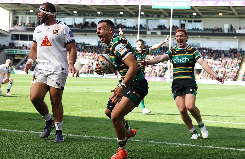 Northampton estaba despejado en la primera mitad