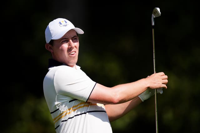 Matt Fitzpatrick was on song as Europe made a strong start on the final day at the Ryder Cup (Mike Egerton/PA)