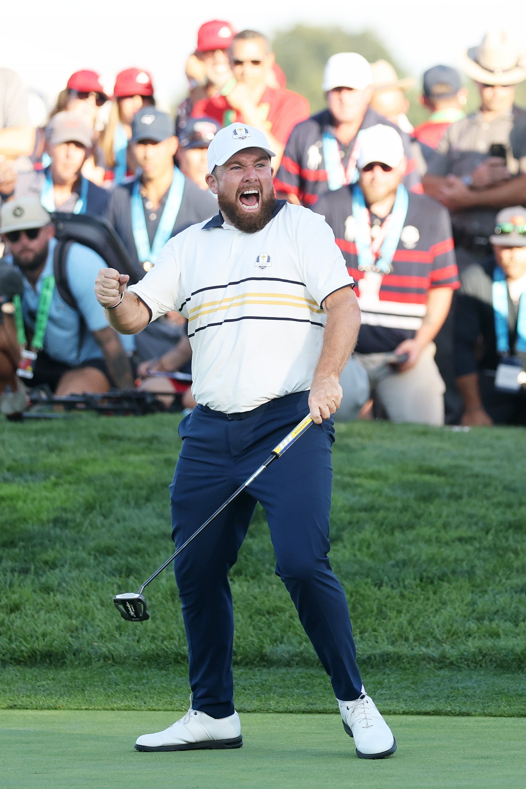 Ryder Cup 2025 live: Europe win trophy in nailbiting finish against resurgent USA