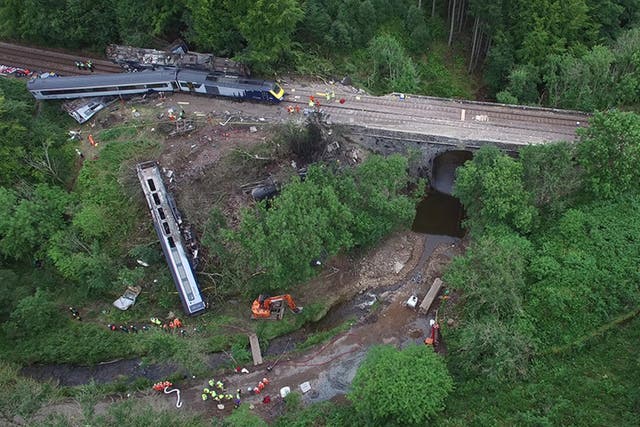 Three people died in the Stonehaven rail crash