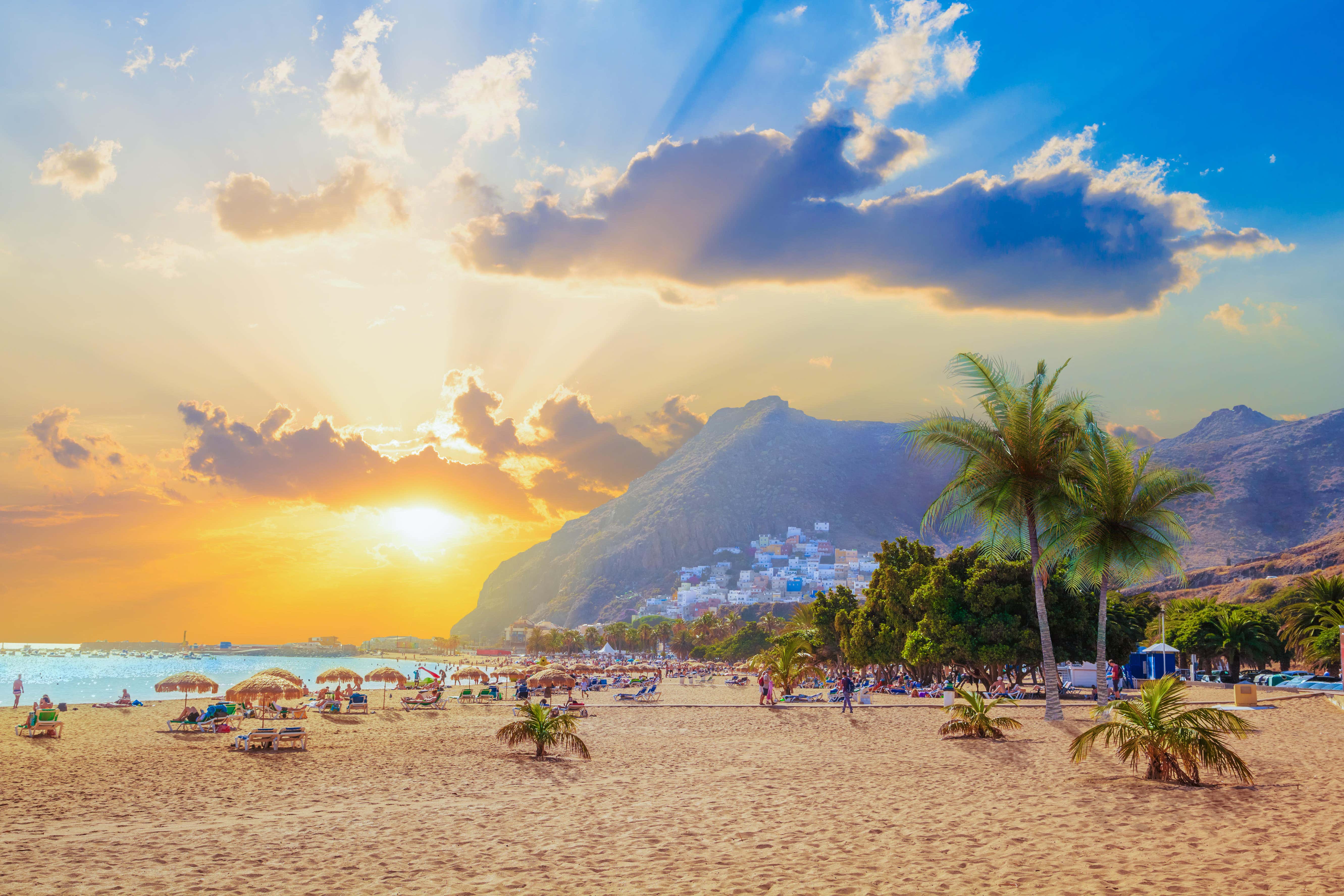 Teresitas beach in Tenerife