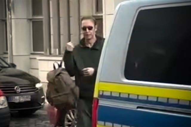 <p>German national Christian Brueckner made the trip to speak to prosecutor Hans Christian Wolters</p>