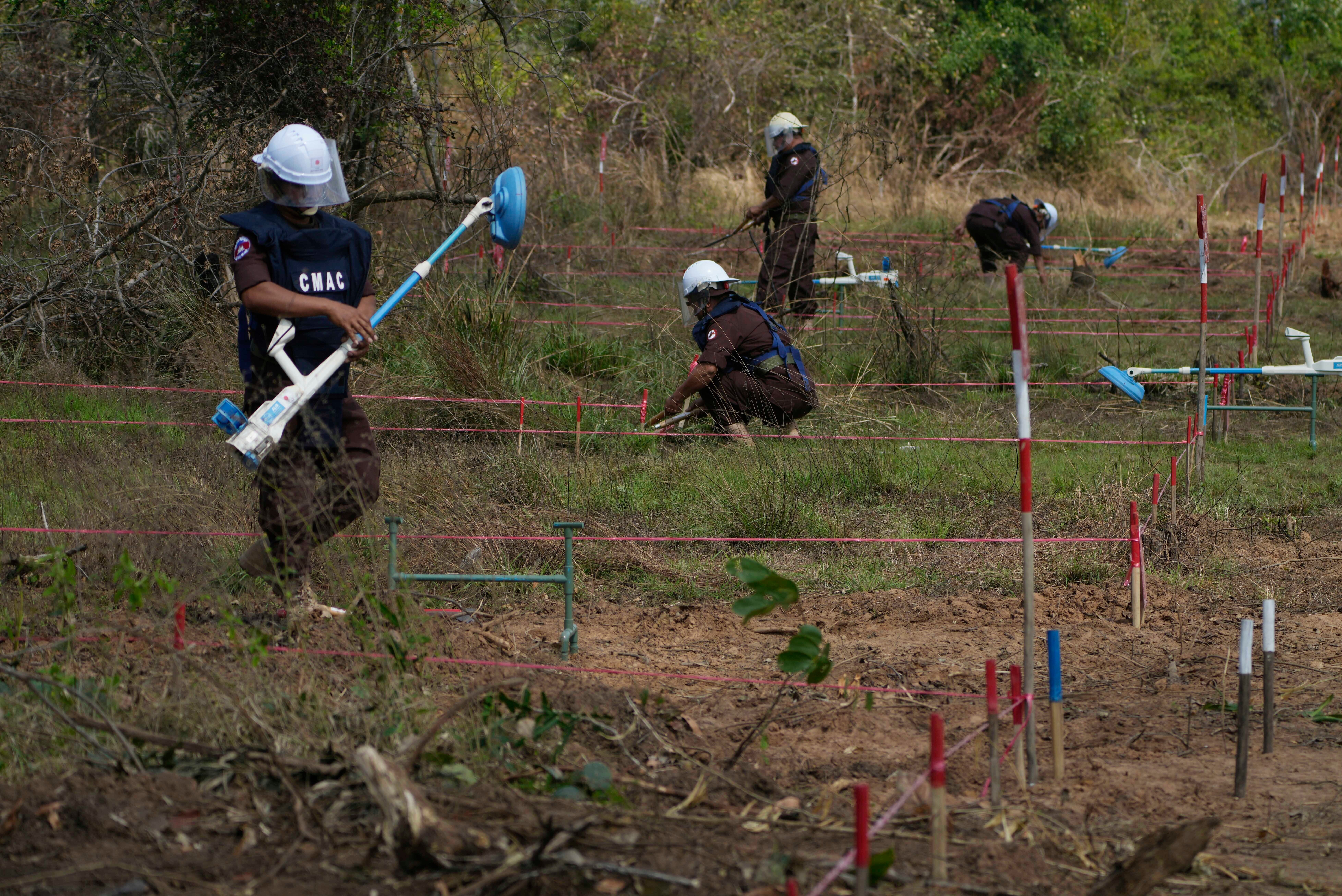 Cambodia US Land Mines