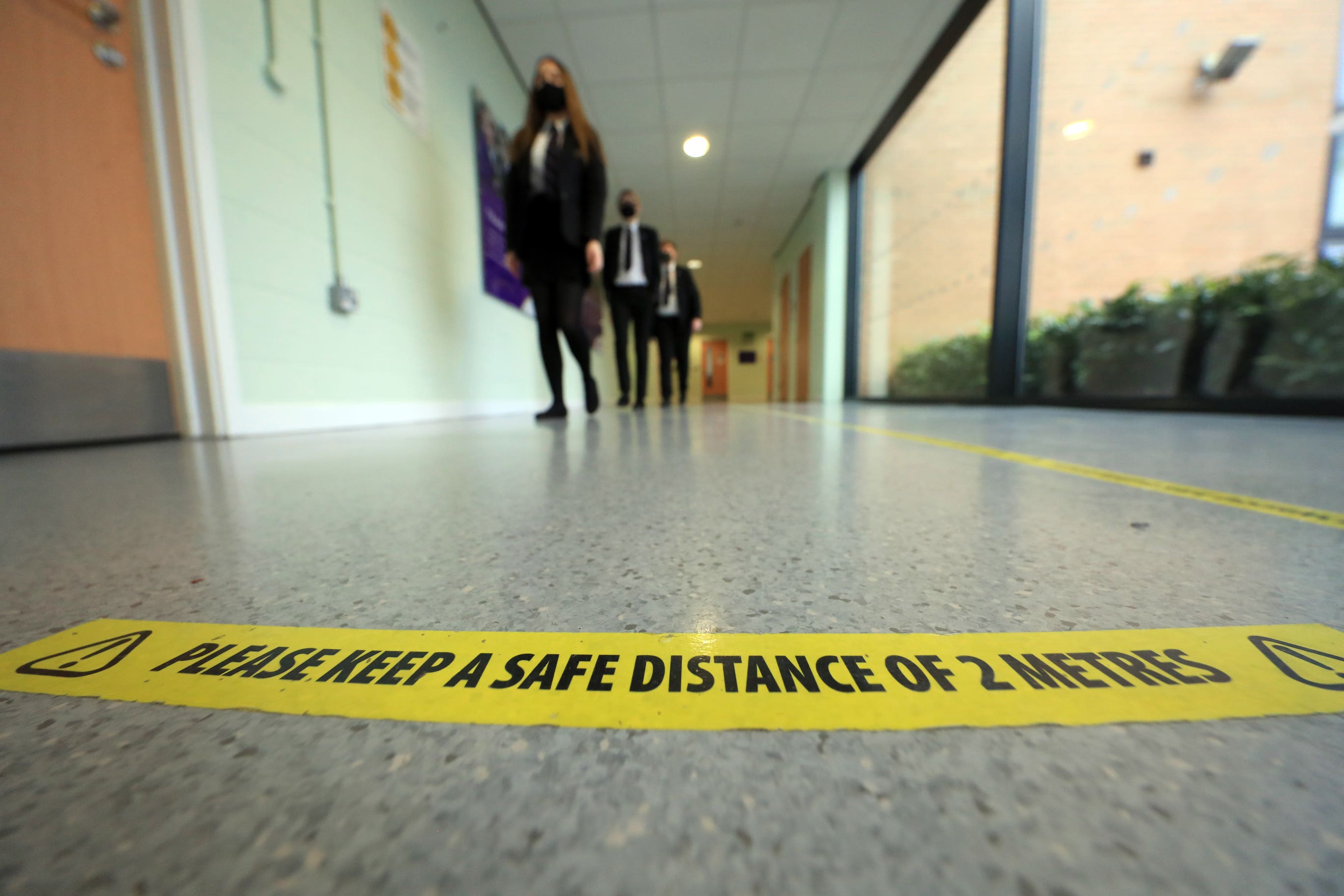 Schools were closed to most children during the pandemic lockdowns