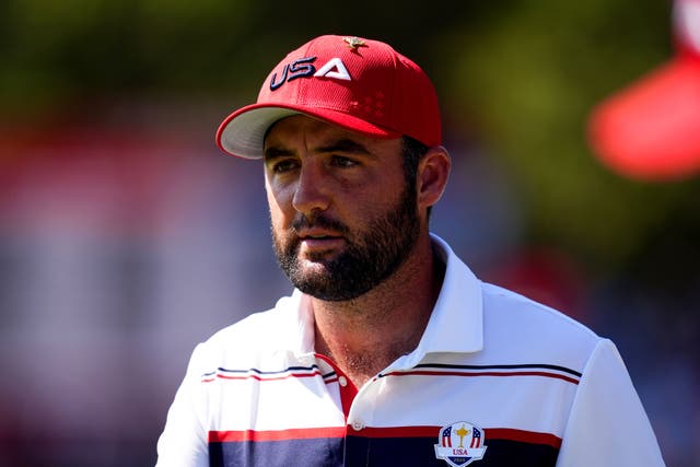 Scottie Scheffler says the first two days of the Ryder Cup were one of the ‘lowest moments’ of his career (Mike Egerton/PA)