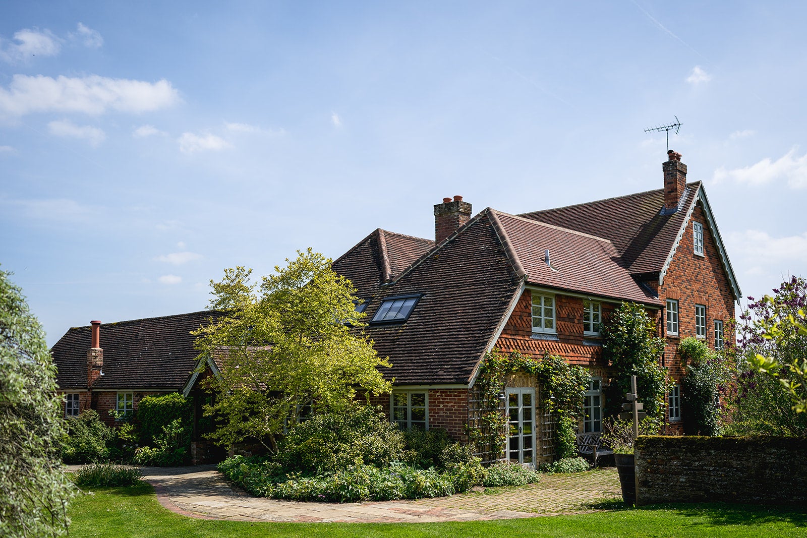 From a swimming pool to a tennis court, Gate Street Farmhouse has it all
