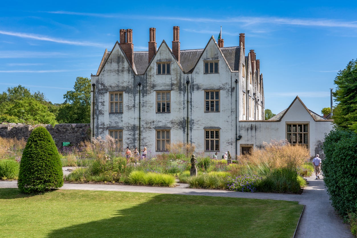 St Fagan’s Castle’s grounds are home to an open-air museum