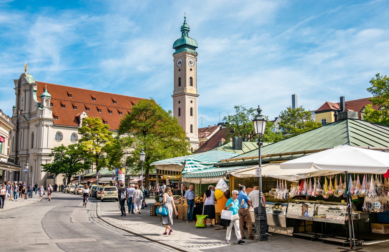 Viktualienmarkt is a key part of the community