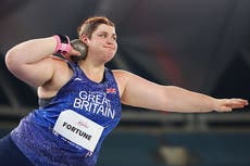 Sabrina Fortune breaks world record to seal fourth straight world gold