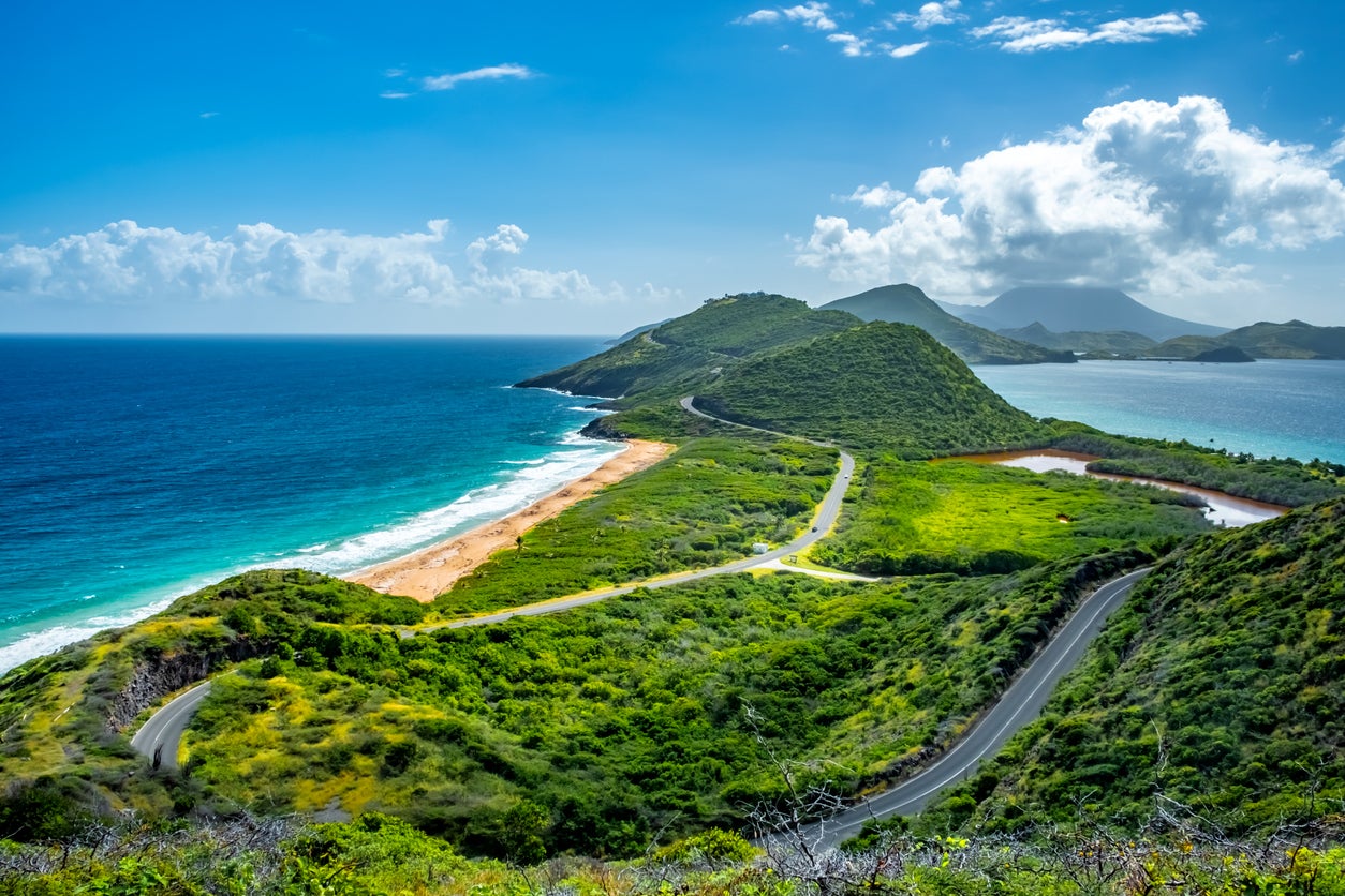 The drive from one end of the island to the other only takes half an hour