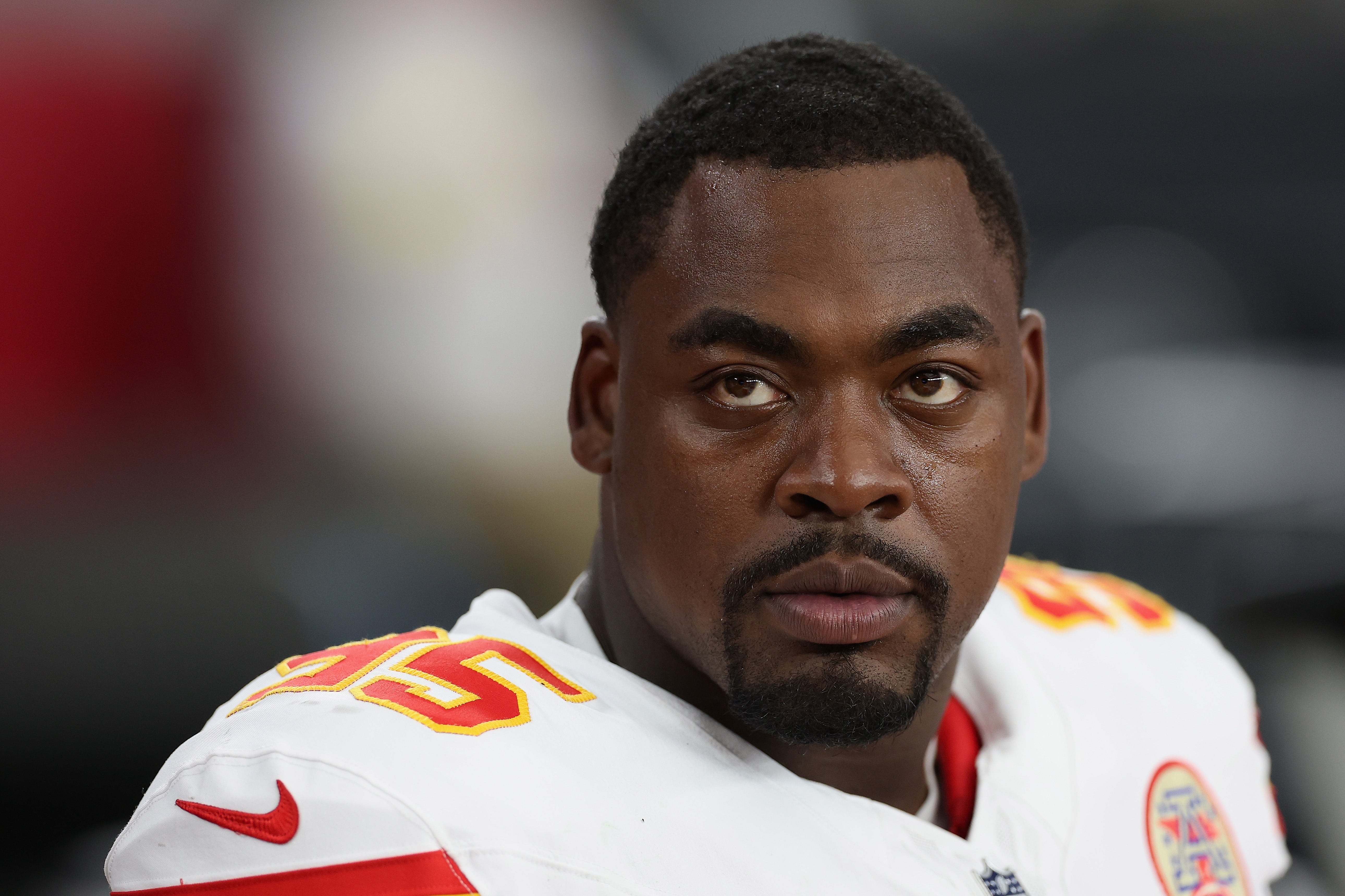 ‘It was a lot, overcome with emotions, but it felt fun to be back on the field with my brothers, enjoy the win, the atmosphere, feeling the energy here,’ Jones said