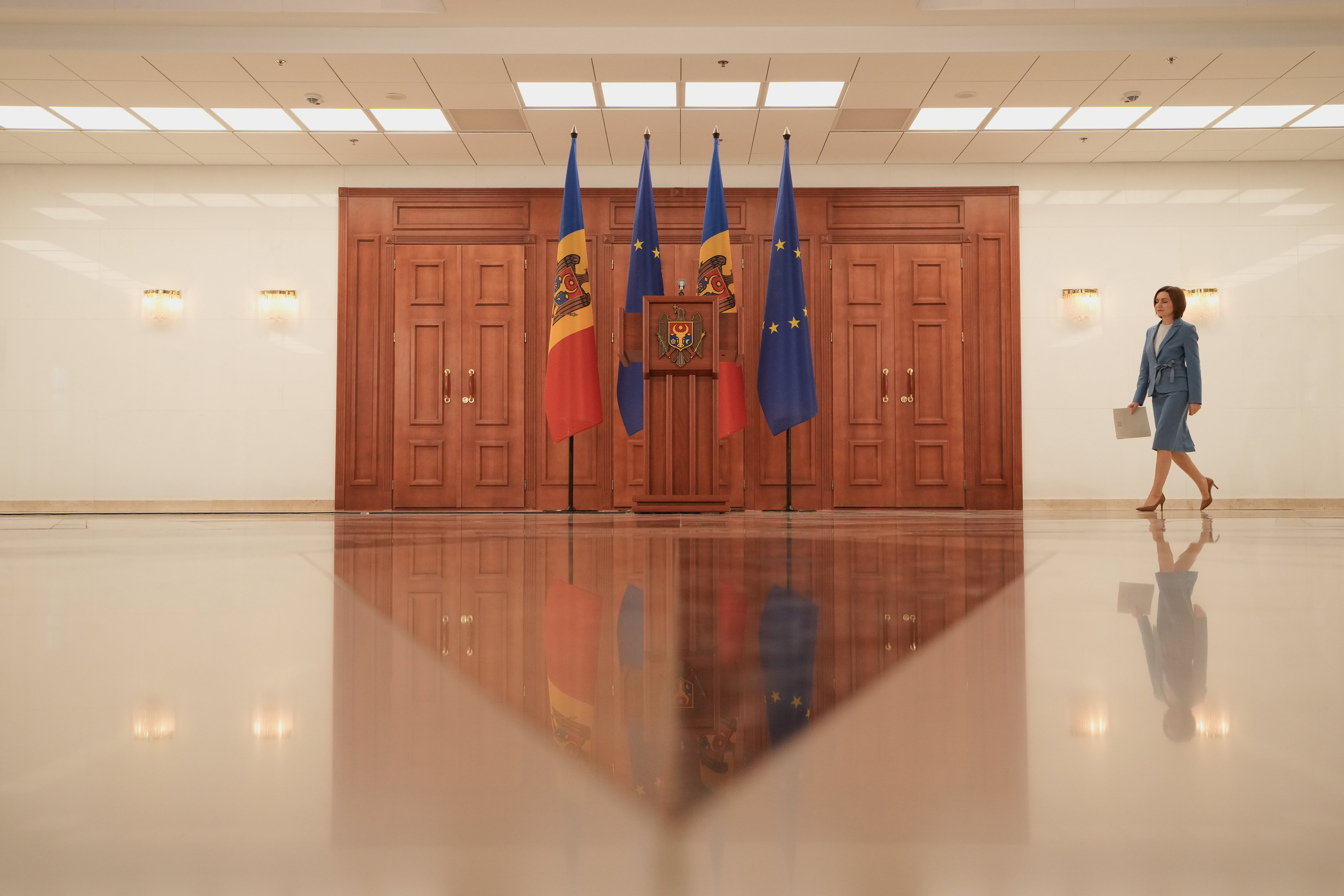 APTOPIX Moldova Election