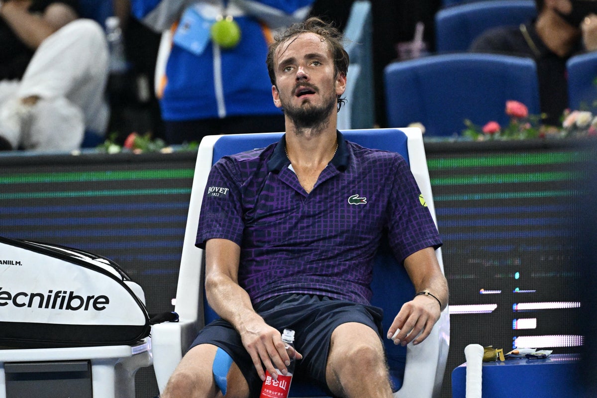 Daniil Medvedev Retires China Open Semifinal After Code Violation Dispute