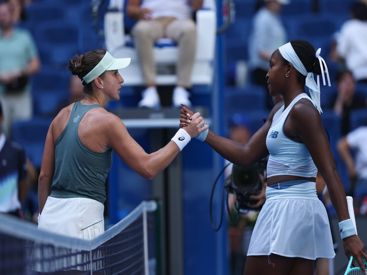 Coco Gauff in furious clash with Belinda Bencic at China Open after being accused of 'mind games' | The Independent