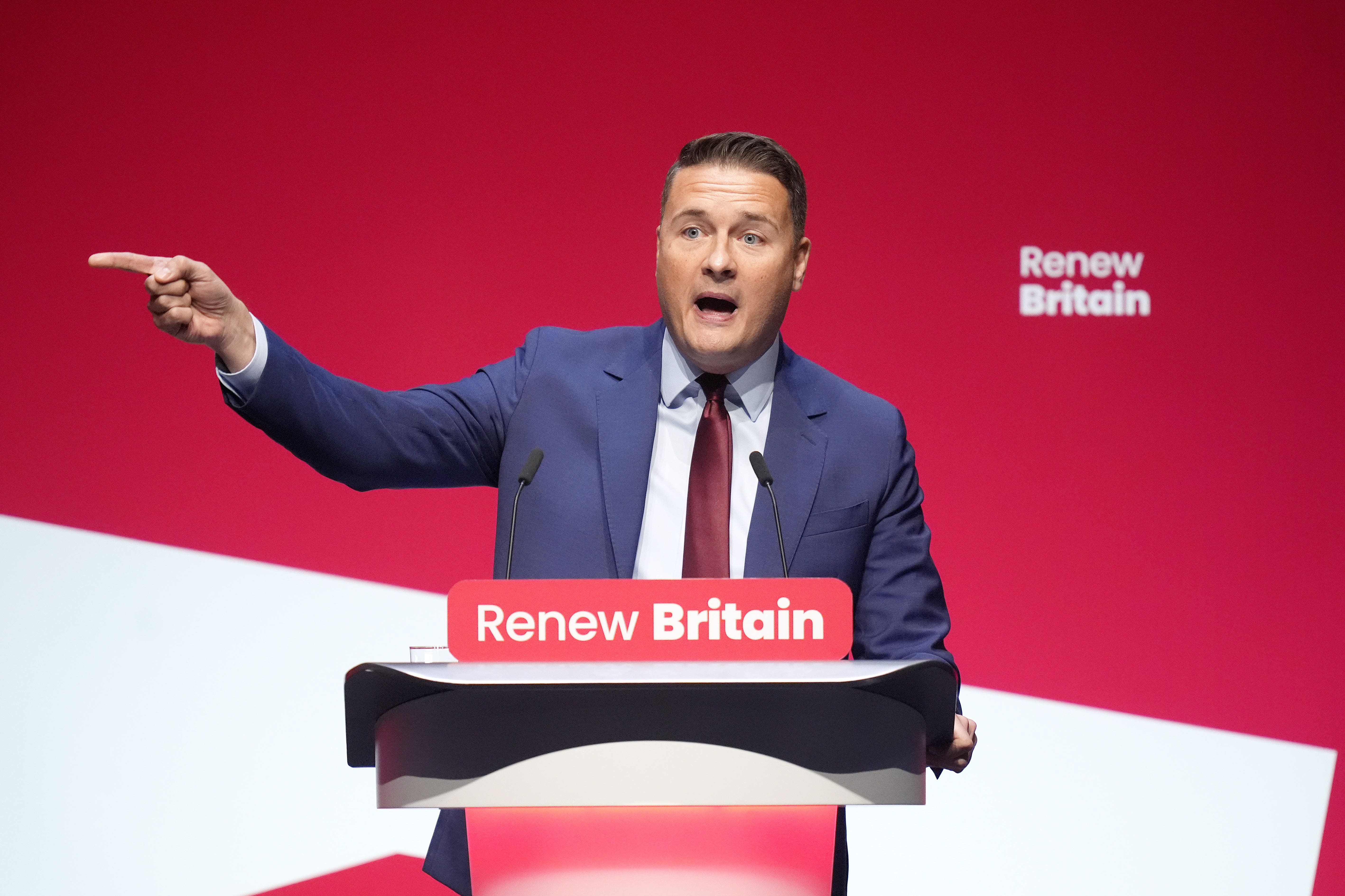 Health secretary Wes Streeting